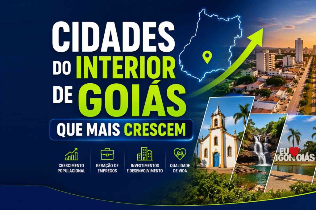 Cidades do interior de Goiás que mais crescem — história, curiosidades e os bastidores da riqueza