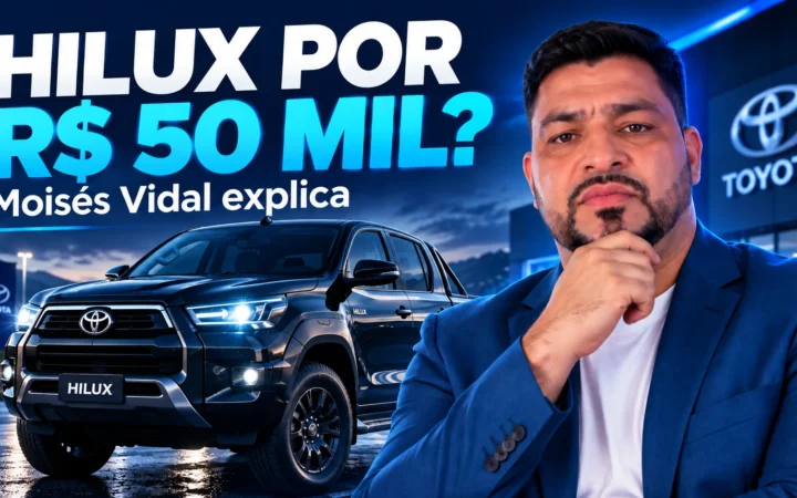 Hilux por R$ 50 mil? Como comprar Hilux barata | Moisés Vidal